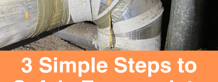 3 Simple Steps to Safely Encapsulate Asbestos Duct Wrap